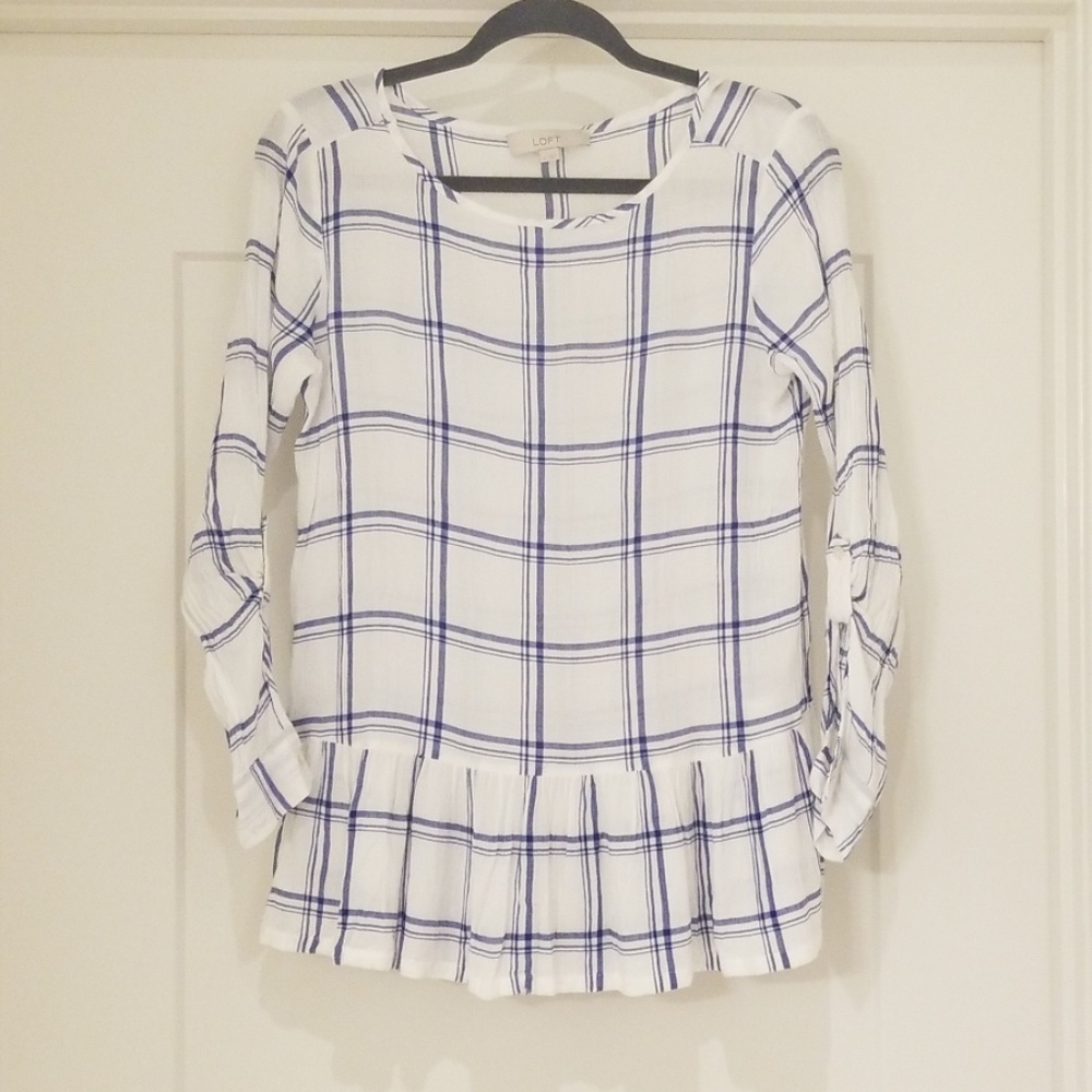 *LAST CHANCE* Plaid Blouse